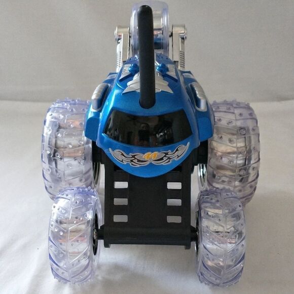 RC Car Thunder Tumbler Blue Hat BODY ONLY Replacement Parts Pieces Sharper Image - Picture 4 of 12